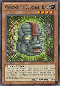 Chronomaly Colossal Head [REDU-EN010] Rare | Exor Games Bridgewater