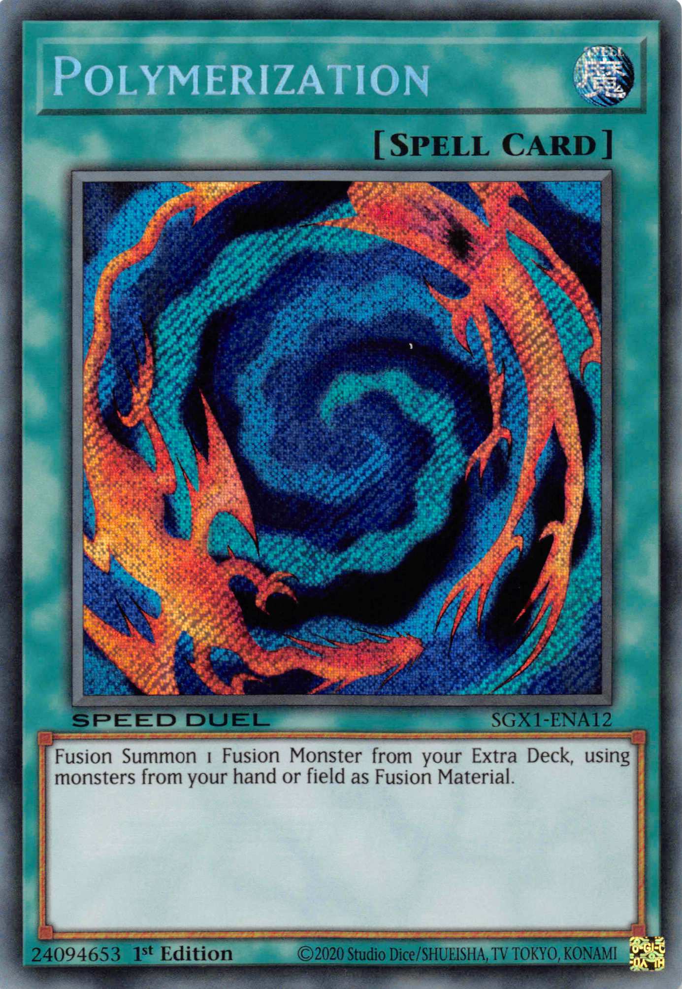 Polymerization [SGX1-ENA12] Secret Rare | Exor Games Bridgewater