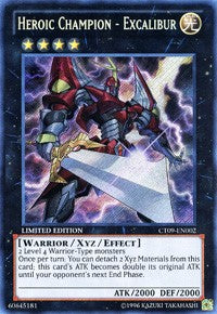 Heroic Champion - Excalibur [CT09-EN002] Secret Rare | Exor Games Bridgewater