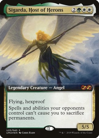 Sigarda, Host of Herons [Ultimate Box Topper] | Exor Games Bridgewater