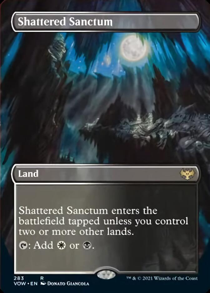 Shattered Sanctum (Borderless) [Innistrad: Crimson Vow] | Exor Games Bridgewater