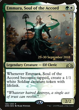 Emmara, Soul of the Accord [Guilds of Ravnica Promos] | Exor Games Bridgewater