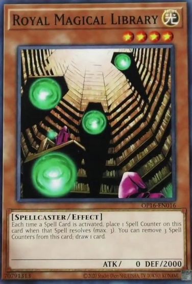 Royal Magical Library [OP16-EN016] Common | Exor Games Bridgewater