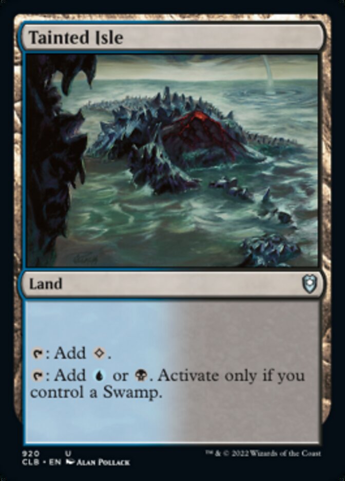 Tainted Isle [Commander Legends: Battle for Baldur's Gate] | Exor Games Bridgewater