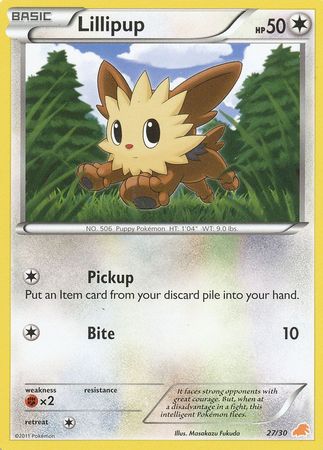 Lillipup (27/30) [Black & White: Trainer Kit - Excadrill] | Exor Games Bridgewater