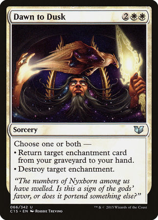 Dawn to Dusk [Commander 2015] | Exor Games Bridgewater