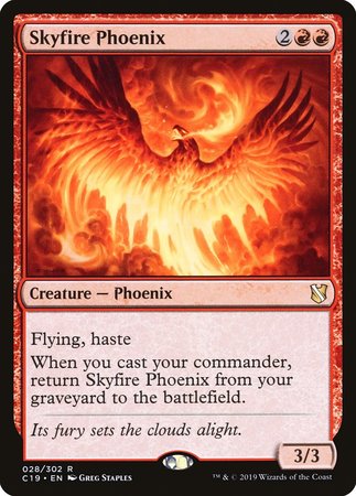 Skyfire Phoenix [Commander 2019] | Exor Games Bridgewater