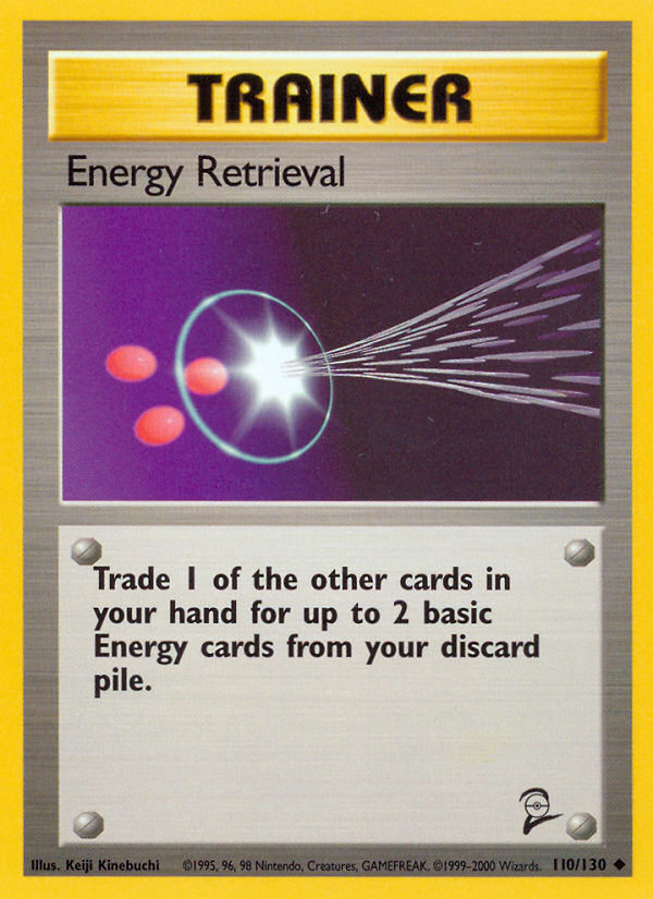 Energy Retrieval (110/130) [Base Set 2] | Exor Games Bridgewater