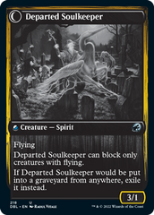 Devoted Grafkeeper // Departed Soulkeeper [Innistrad: Double Feature] | Exor Games Bridgewater