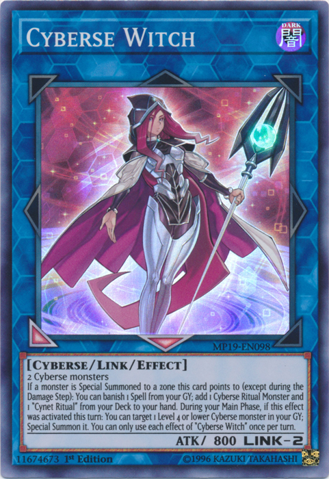 Cyberse Witch [MP19-EN098] Super Rare | Exor Games Bridgewater