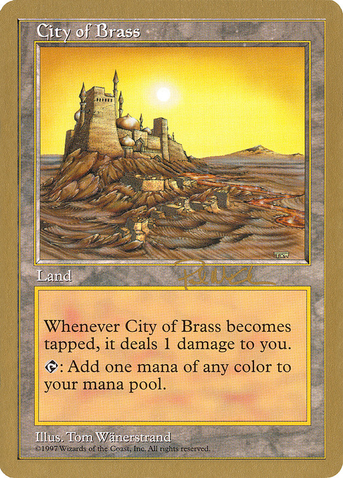 City of Brass (Paul McCabe) [World Championship Decks 1997] | Exor Games Bridgewater