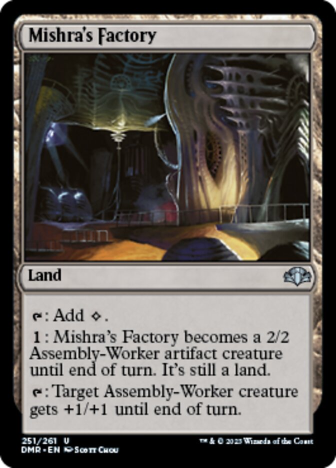 Mishra's Factory [Dominaria Remastered] | Exor Games Bridgewater