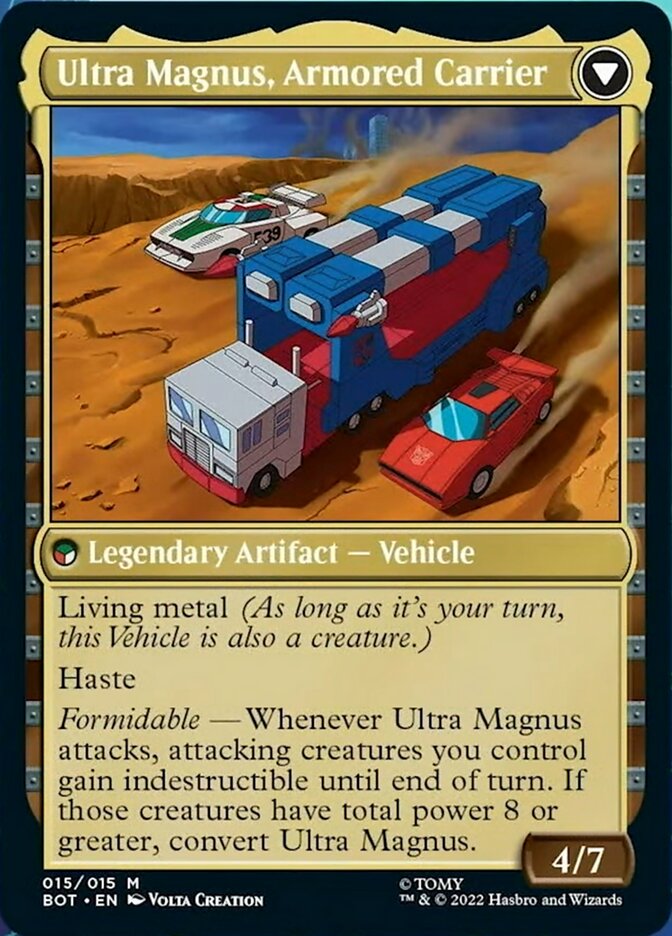 Ultra Magnus, Tactician // Ultra Magnus, Armored Carrier [Universes Beyond: Transformers] | Exor Games Bridgewater