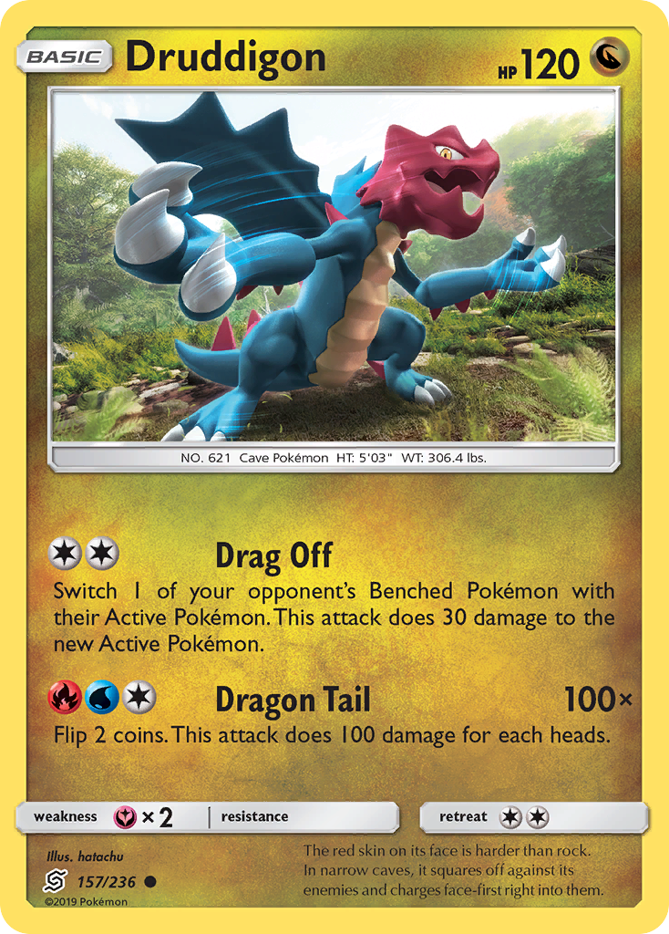 Druddigon (157/236) [Sun & Moon: Unified Minds] | Exor Games Bridgewater