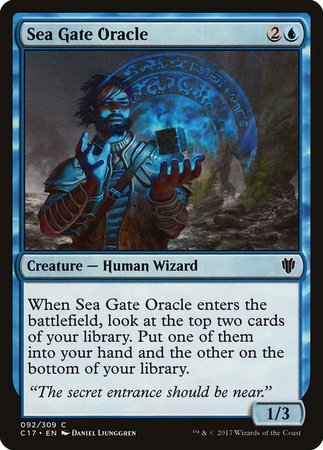 Sea Gate Oracle [Commander 2017] | Exor Games Bridgewater