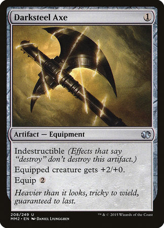 Darksteel Axe [Modern Masters 2015] | Exor Games Bridgewater