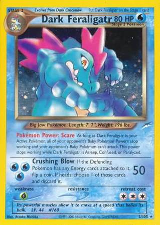 Dark Feraligatr (5/105) [Neo Destiny Unlimited] | Exor Games Bridgewater