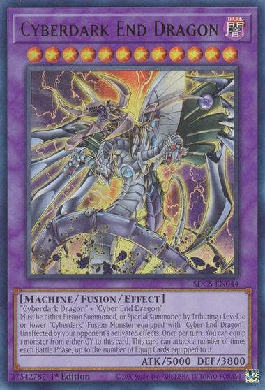 Cyberdark End Dragon [SDCS-EN044] Ultra Rare | Exor Games Bridgewater