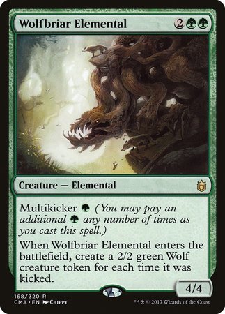 Wolfbriar Elemental [Commander Anthology] | Exor Games Bridgewater