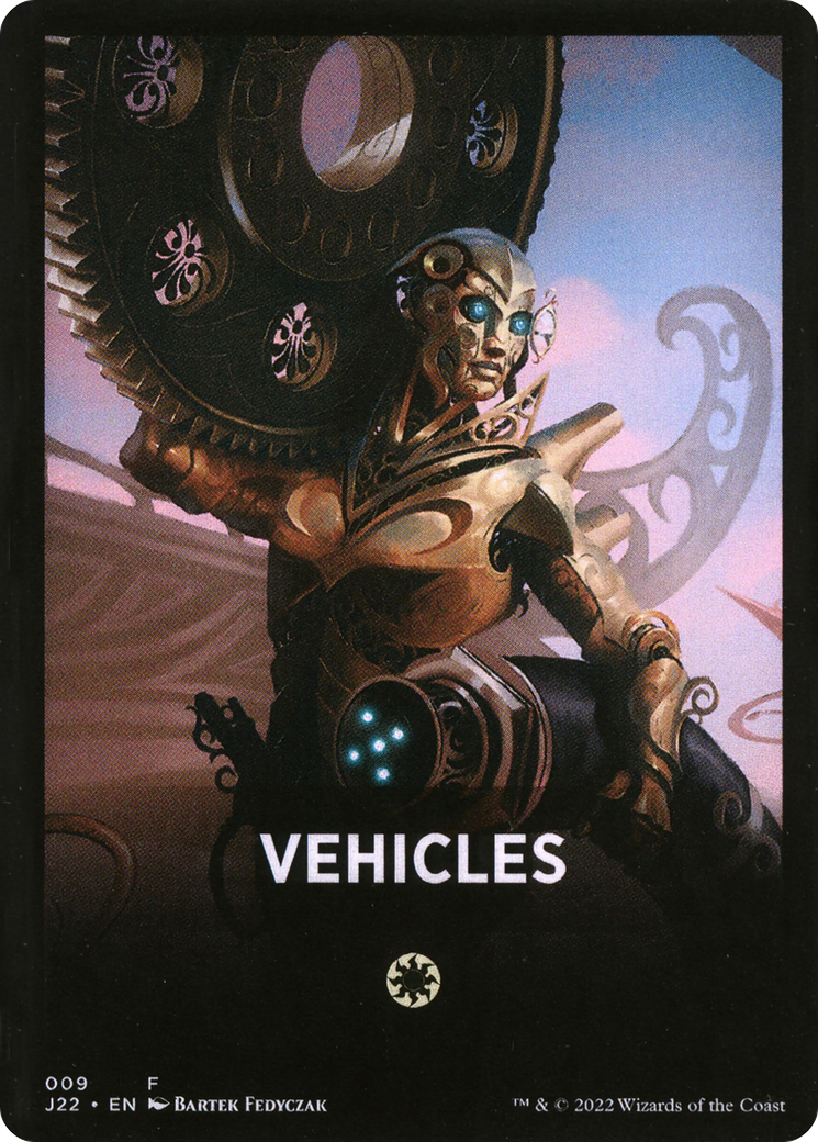 Vehicles Theme Card [Jumpstart 2022 Front Cards] | Exor Games Bridgewater