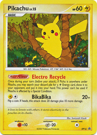 Pikachu (DP16) [Countdown Calendar Promos] | Exor Games Bridgewater