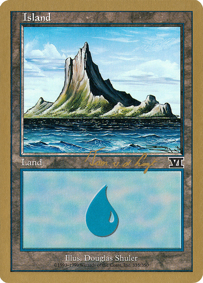 Island (tvdl335) (Tom van de Logt) [World Championship Decks 2000] | Exor Games Bridgewater