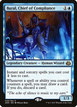 Baral, Chief of Compliance [Aether Revolt] | Exor Games Bridgewater