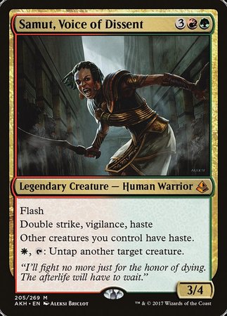 Samut, Voice of Dissent [Amonkhet] | Exor Games Bridgewater