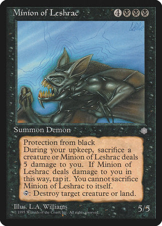 Minion of Leshrac [Ice Age] | Exor Games Bridgewater