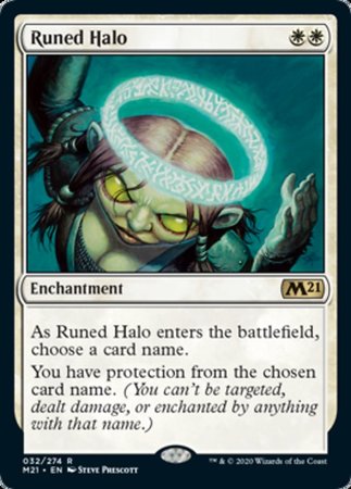 Runed Halo [Core Set 2021] | Exor Games Bridgewater