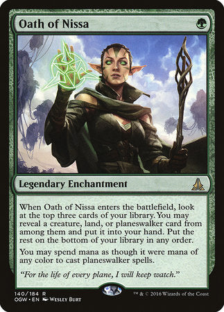 Oath of Nissa [Oath of the Gatewatch] | Exor Games Bridgewater