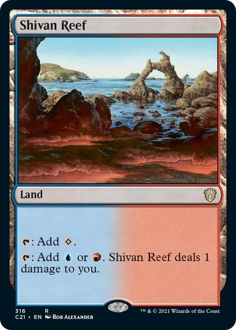 Shivan Reef [Commander 2021] | Exor Games Bridgewater