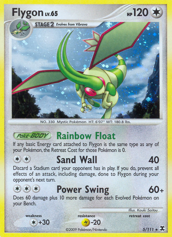 Flygon (5/111) [Platinum: Rising Rivals] | Exor Games Bridgewater