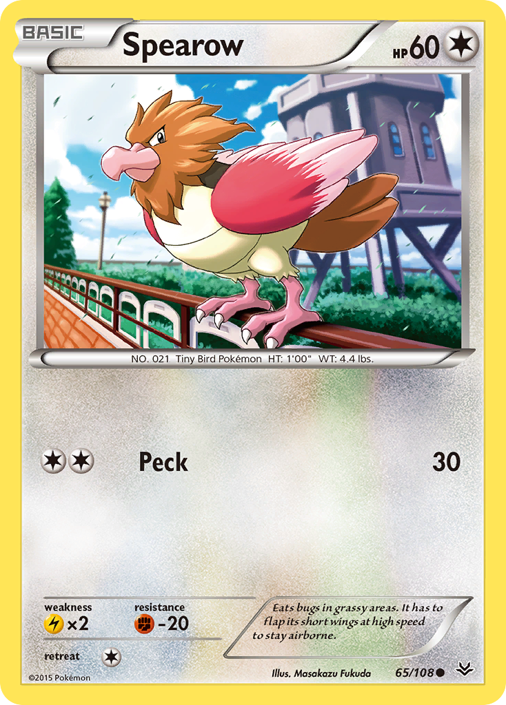 Spearow (65/108) [XY: Roaring Skies] | Exor Games Bridgewater
