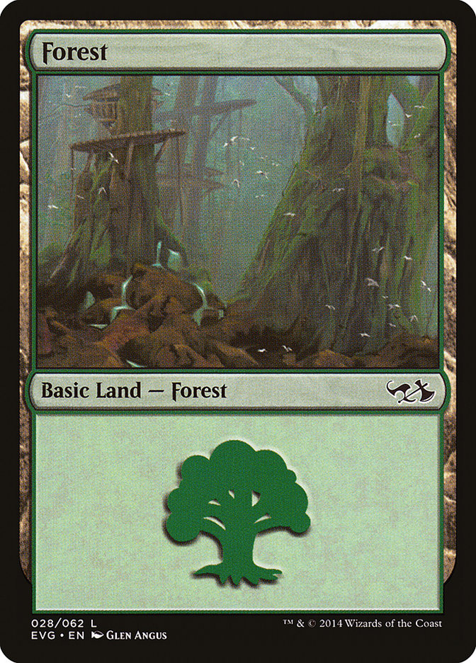 Forest (28) (Elves vs. Goblins) [Duel Decks Anthology] | Exor Games Bridgewater