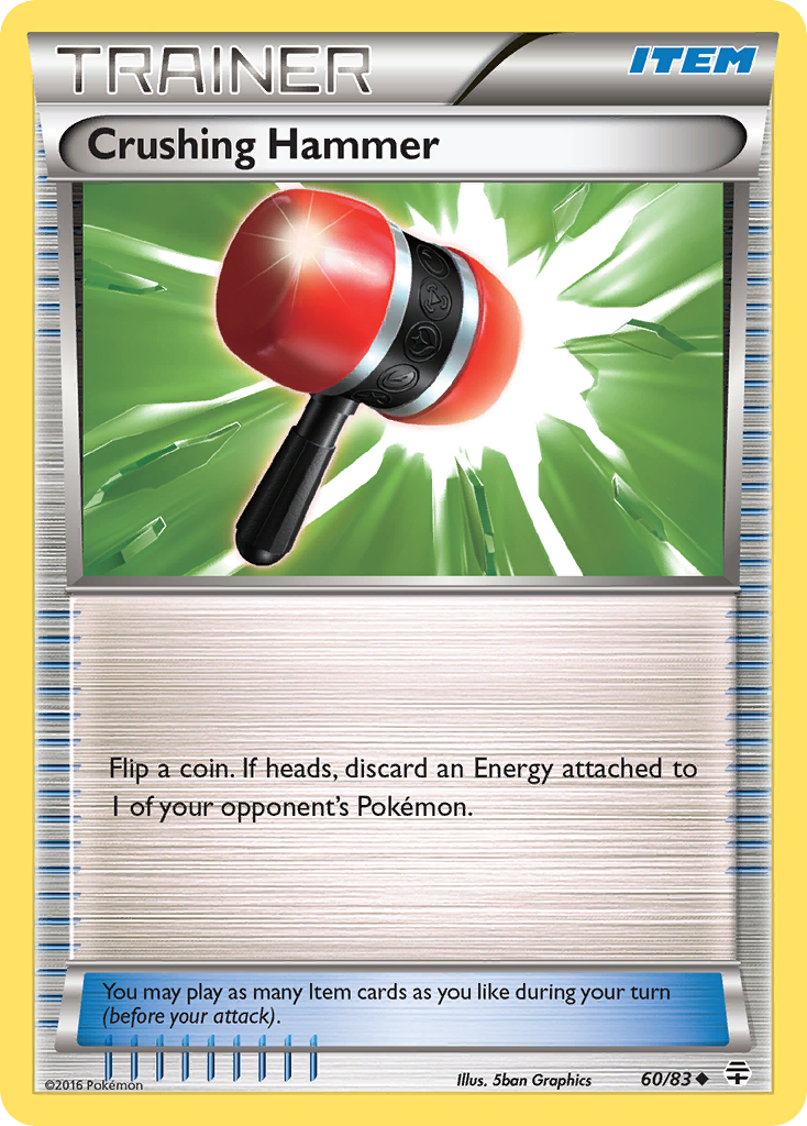 Crushing Hammer (60/83) [XY: Generations] | Exor Games Bridgewater