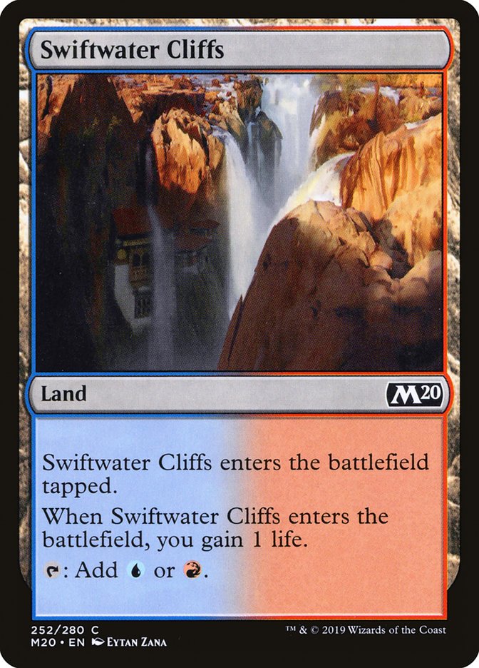 Swiftwater Cliffs [Core Set 2020] | Exor Games Bridgewater