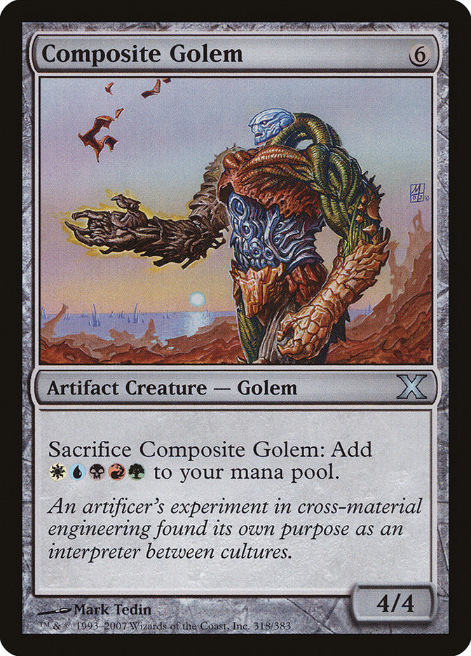 Composite Golem [Tenth Edition] | Exor Games Bridgewater