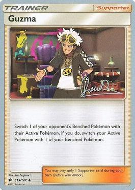 Guzma (115/147) (Infinite Force - Diego Cassiraga) [World Championships 2017] | Exor Games Bridgewater