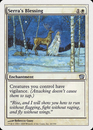 Serra's Blessing [Ninth Edition] | Exor Games Bridgewater