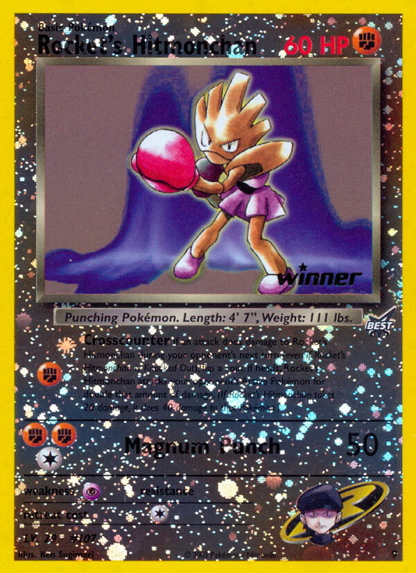 Rocket's Hitmonchan (9) (Winner) [Best of Promos] | Exor Games Bridgewater