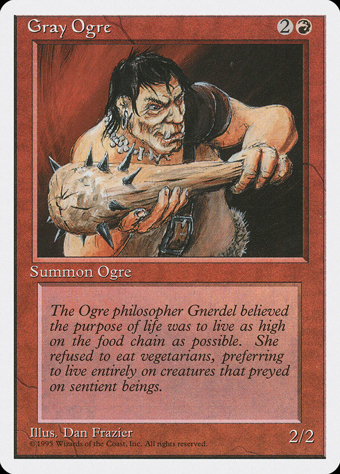 Gray Ogre [Fourth Edition] | Exor Games Bridgewater