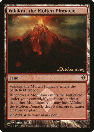 Valakut, the Molten Pinnacle [Zendikar Promos] | Exor Games Bridgewater