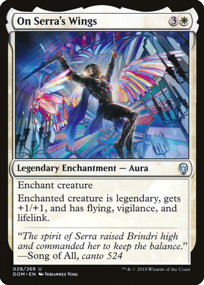 On Serra's Wings [Dominaria] | Exor Games Bridgewater