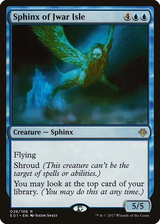 Sphinx of Jwar Isle [Archenemy: Nicol Bolas] | Exor Games Bridgewater