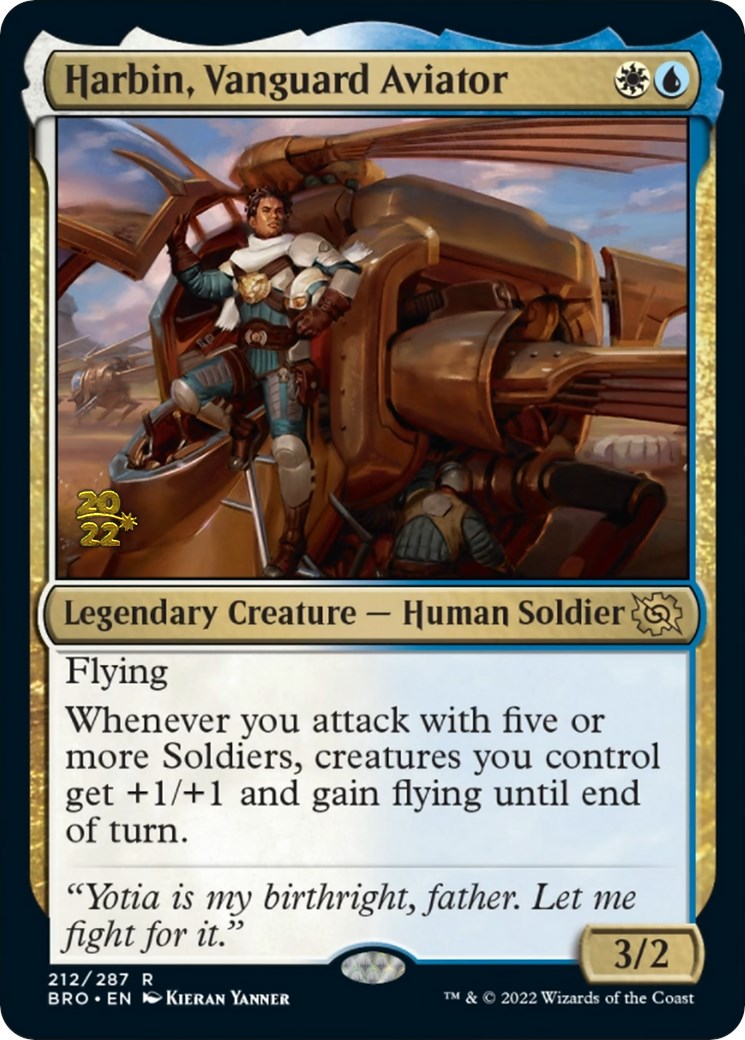 Harbin, Vanguard Aviator [The Brothers' War: Prerelease Promos] | Exor Games Bridgewater