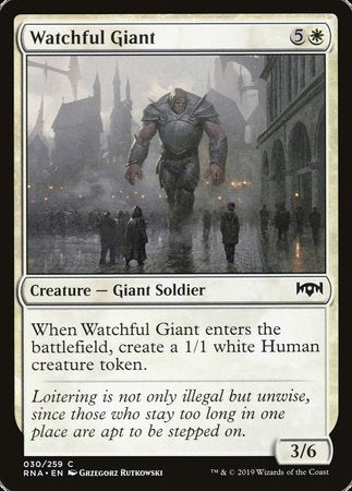 Watchful Giant [Ravnica Allegiance] | Exor Games Bridgewater