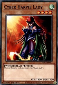 Cyber Harpie Lady [LDS2-EN067] Common | Exor Games Bridgewater