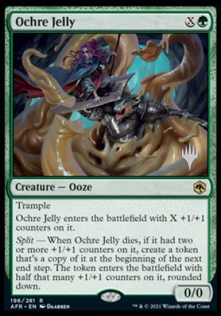 Ochre Jelly (Promo Pack) [Dungeons & Dragons: Adventures in the Forgotten Realms Promos] | Exor Games Bridgewater