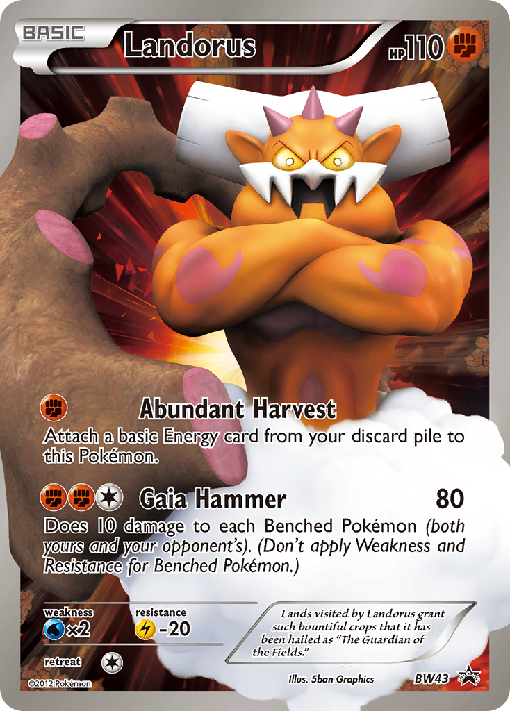 Landorus (BW43) [Black & White: Black Star Promos] | Exor Games Bridgewater